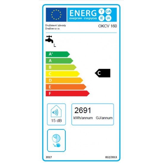 Ūd.sild. OKCV-160L kombinēts horiz. 2kW 11kW