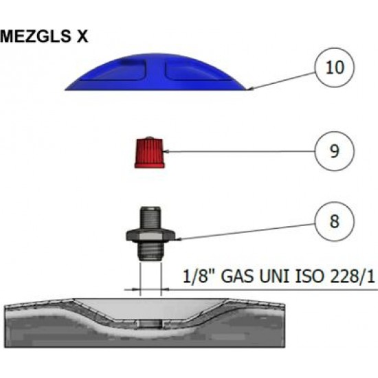 Multifunkc. spiediena tvertne DPV-80 (5 gadi)