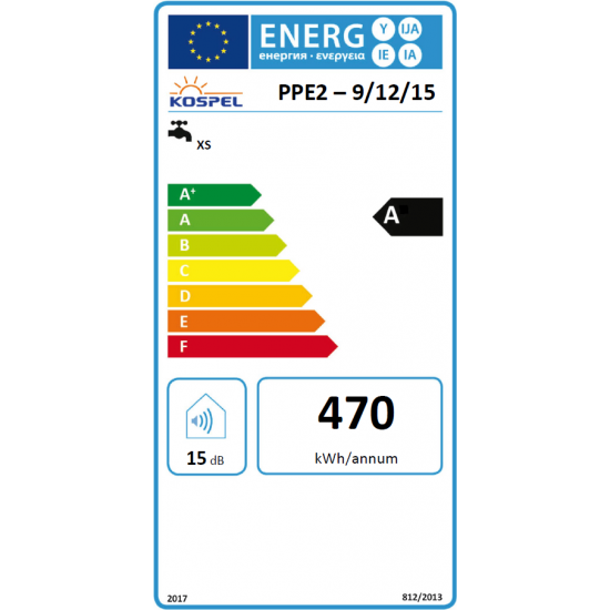 PPE2 09/12/15 kW LCD 380V ūd.sild.vairāki patēr.