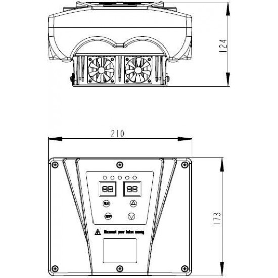 Frekvences pārveidotājs VFA10M 230V 2,2kW 11.5A