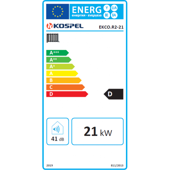 Elektriskais apkures katls EKCO.R2-21 kW, 400V