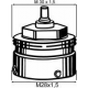 Adapteris termogalvai no M28x1.5mm uz M30x1.5m