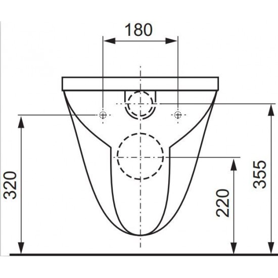 TECEbasic Rimless WC pods ar softclose vāku