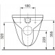 TECEbasic Rimless WC pods ar softclose vāku