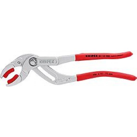 Pārliekamās stangas ar plast.uzlikām10-75mm Knipex