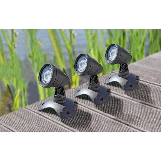 Prožektors Lunaqua 3 LED Set 3