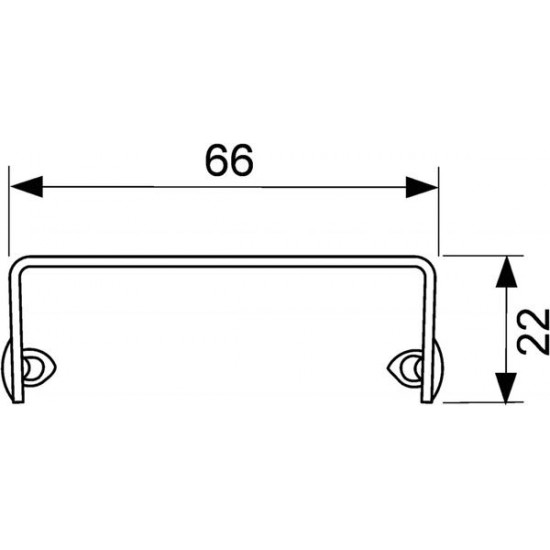 TECEdrainline 900mm Basic ner. tēr. pulēts režģis