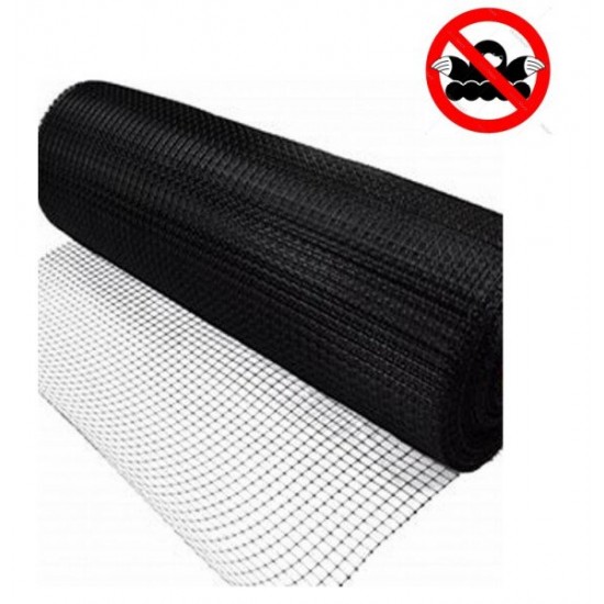 Pret kurmju tīkls 1,5x20m (25 g/m2)