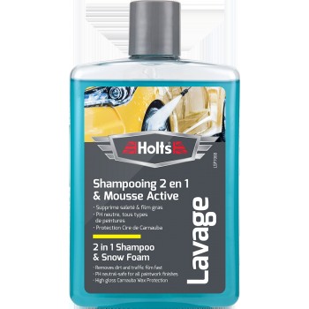 HOLTS Ultra šampūns + vasks 475ml