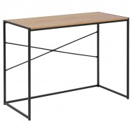 Datorgalds SEAFORD 100x45xH75cm melns/ozola