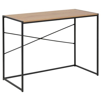 Datorgalds SEAFORD 100x45xH75cm melns/ozola