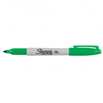 Marķieris Sharpie Fine, zaļš