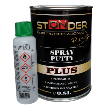 STONDER PLUS Izsmidzināmā špaktele 0,8L