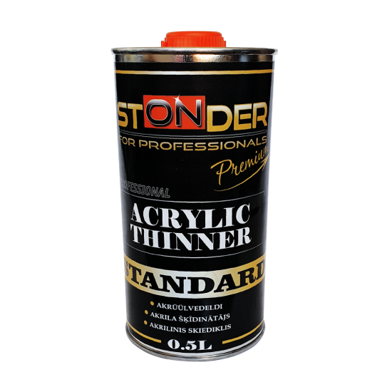 Akrila šķīdinātājs 0.5L STANDARTS