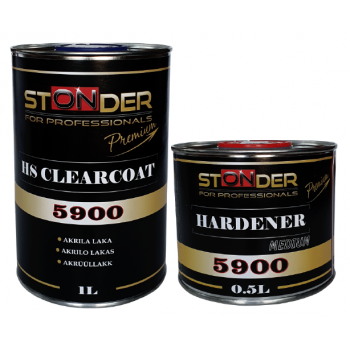 5900 lakas komplekts 1L + 0.5L STANDARTA