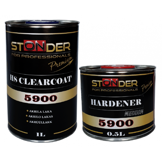 5900 lakas komplekts 1L + 0.5L STANDARTA
