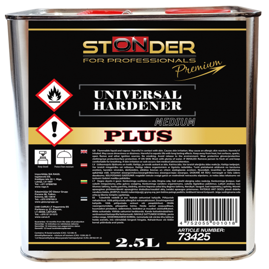 PLUS UNI cietinātājs 2.5L