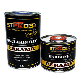 STONDER HS keramiskās lakas kompl.1L STANDARTS