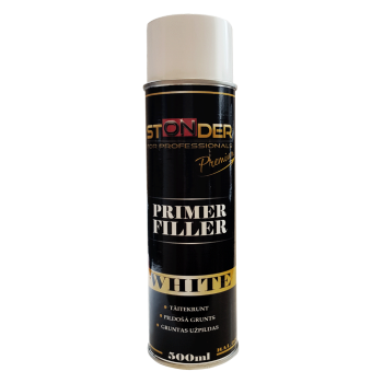 Balta grunts aerosolā 500ml (RAL9003)