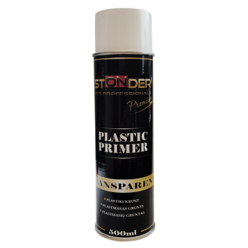 Caurspīdīga plastmasas grunts aerosolā 500ml
