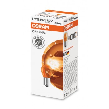 OSRAM ORIGINAL 12V PY21W 21W 12V BAU15S