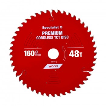 SPECIALIST+ griešanas disks Cordless 160x48Tx20mm