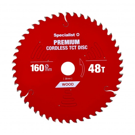 SPECIALIST+ griešanas disks Cordless 160x48Tx20mm