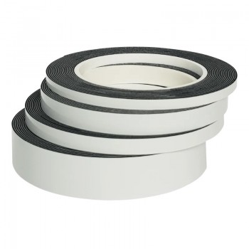 Divpusējā līmlente 19mm x 10m, melna