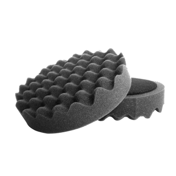 Pulēšanas ripa uz lipekļa Ø150mm, melna, rievota