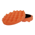 Pulēšanas ripa uz lipekļa Ø150mm, oranža, rievota