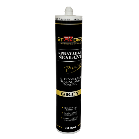 Pelēks pūšamais hermētiķis 310ml