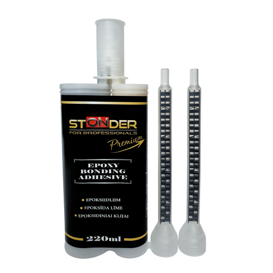 STONDER Paneļu līme 220ml, melna