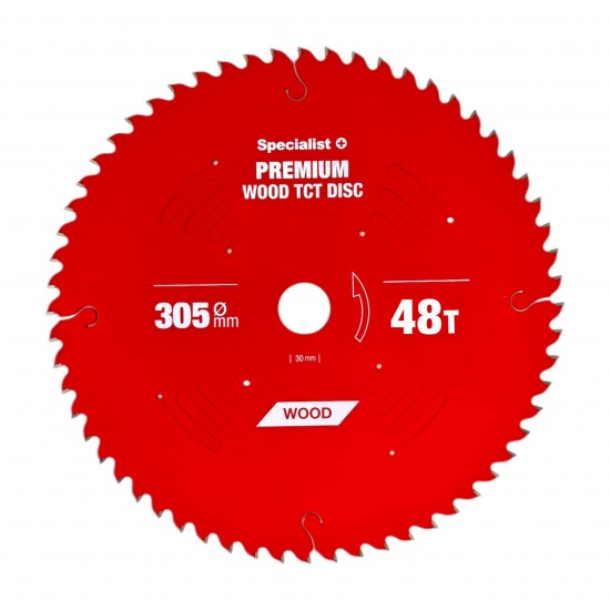 Griešanas disks 305x48Tx30mm, Wood PREMIUM, SPECIALIST+