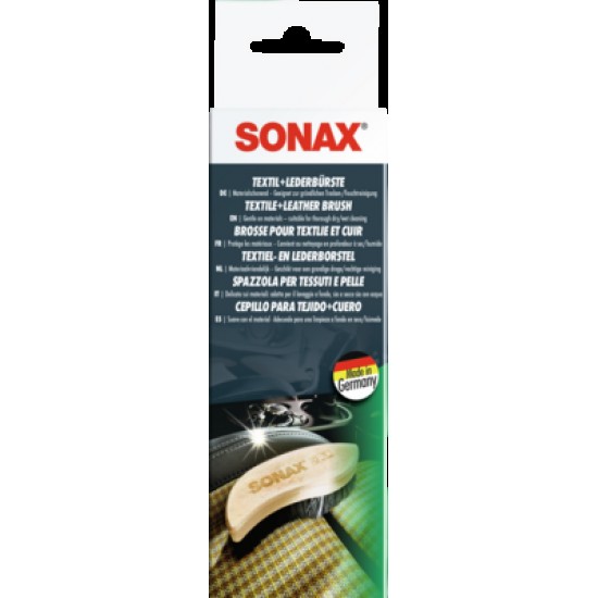SONAX tīrīšanas birste, textile+leather brush