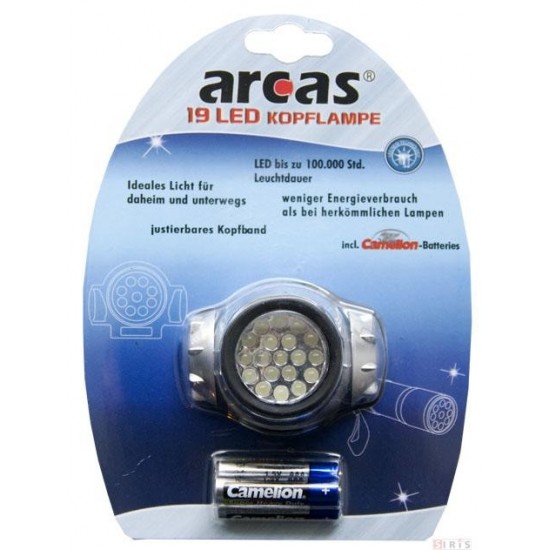 Galvas lukturis 9LED ARCAS