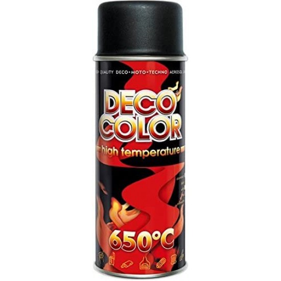 Deco Color Karstumizt krāsa 650°C alumīnija 400ml
