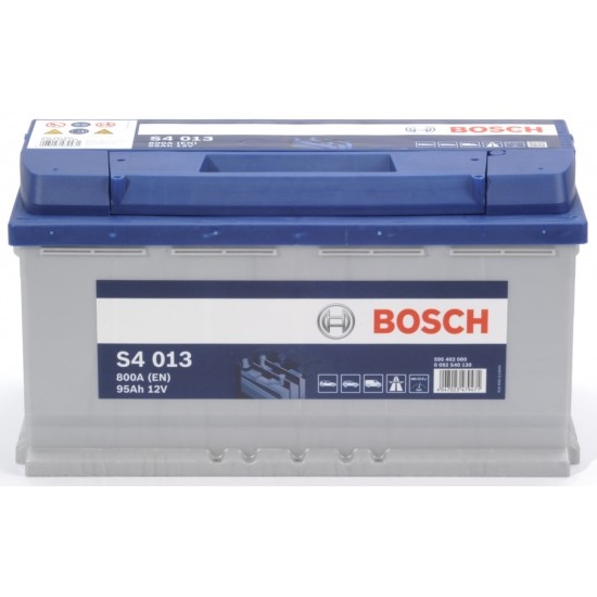 BOSCH startera akumulatoru baterija, bosch, 95ah 800a, 353x175x190