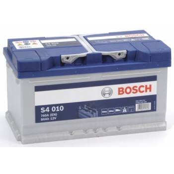 BOSCH startera akumulatoru baterija, bosch, 80ah 740a, 315x175x175