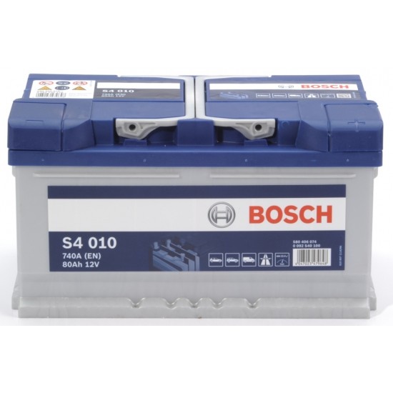 BOSCH startera akumulatoru baterija, bosch, 80ah 740a, 315x175x175