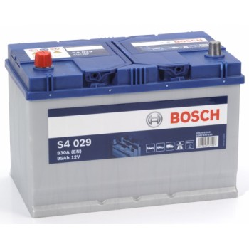 BOSCH startera akumulatoru baterija, bosch, 95ah 830a, 306x173x225