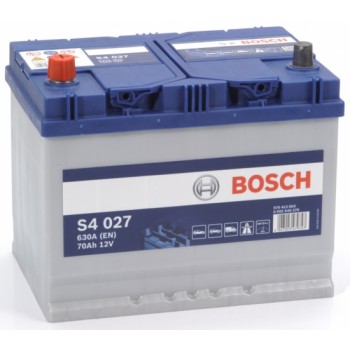 BOSCH startera akumulatoru baterija, bosch, 70ah 630a, 261x175x220