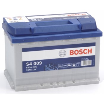 BOSCH startera akumulatoru baterija, bosch, 74ah 680a, 278x175x190