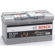 BOSCH startera akumulatoru baterija, bosch, agm, 95ah 850a, 353x175x190