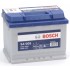 BOSCH startera akumulatoru baterija, bosch, 60ah 540a, 242x175x190
