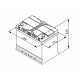 BOSCH startera akumulatoru baterija, bosch, 70ah 630a, 261x175x220