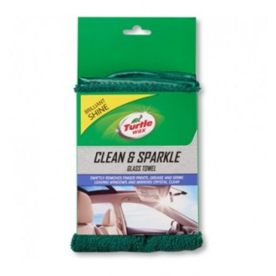 TURTLE WAX Clean & Sparkle Glass Towel dvielis