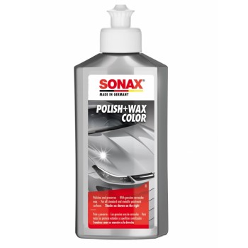 SONAX pilkas polirolis sonax su vašku 250ml
