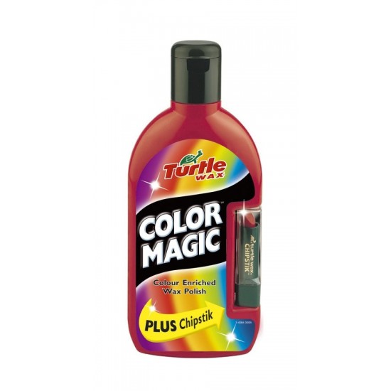 TURTLE WAX cm pulieris gaiši sarkans 500ml color magic plus+