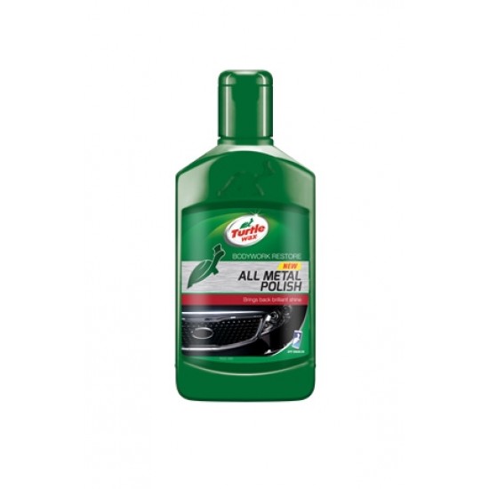 TURTLE WAX polija metālam, hroms zaļā līnija