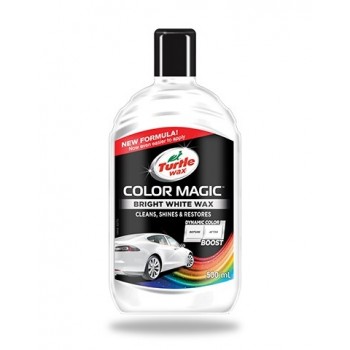 TURTLE WAX cm pulieris balts 500ml color magic plus+ turtlewax